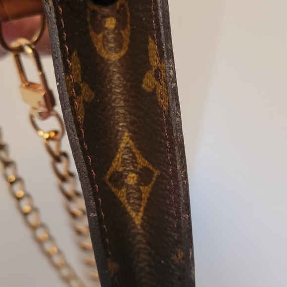 Louis Vuitton Brown and Gold Clutch - Picture 13 of 15